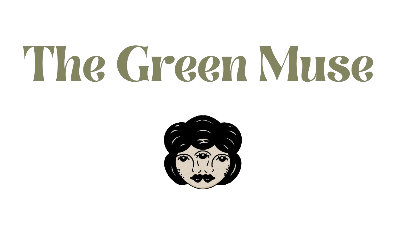 Logo de The Green Muse, tienda online de productos CBD, Hop vape, aceites y derivados del cañamo.