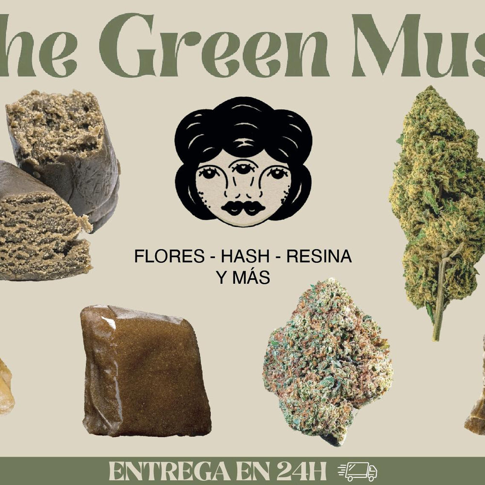the green muse cbd flores y hash colección 