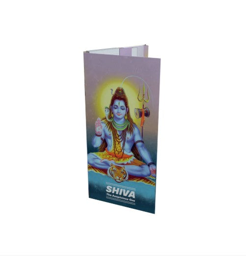 Librito magnético Shiva colección Hindu KSS con filtros de The Green Muse. Papel blanco blanqueado de combustión lenta para tu ritual botánico.