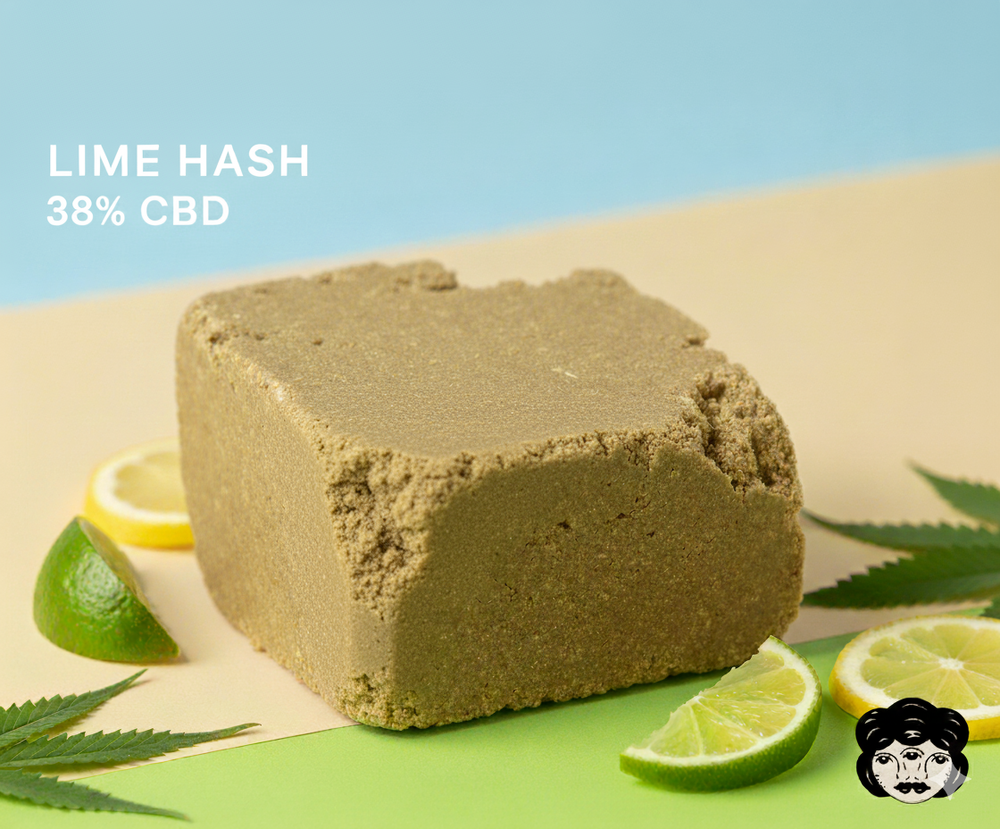 The Muse Lime Hash 38% CBD | The Green Muse