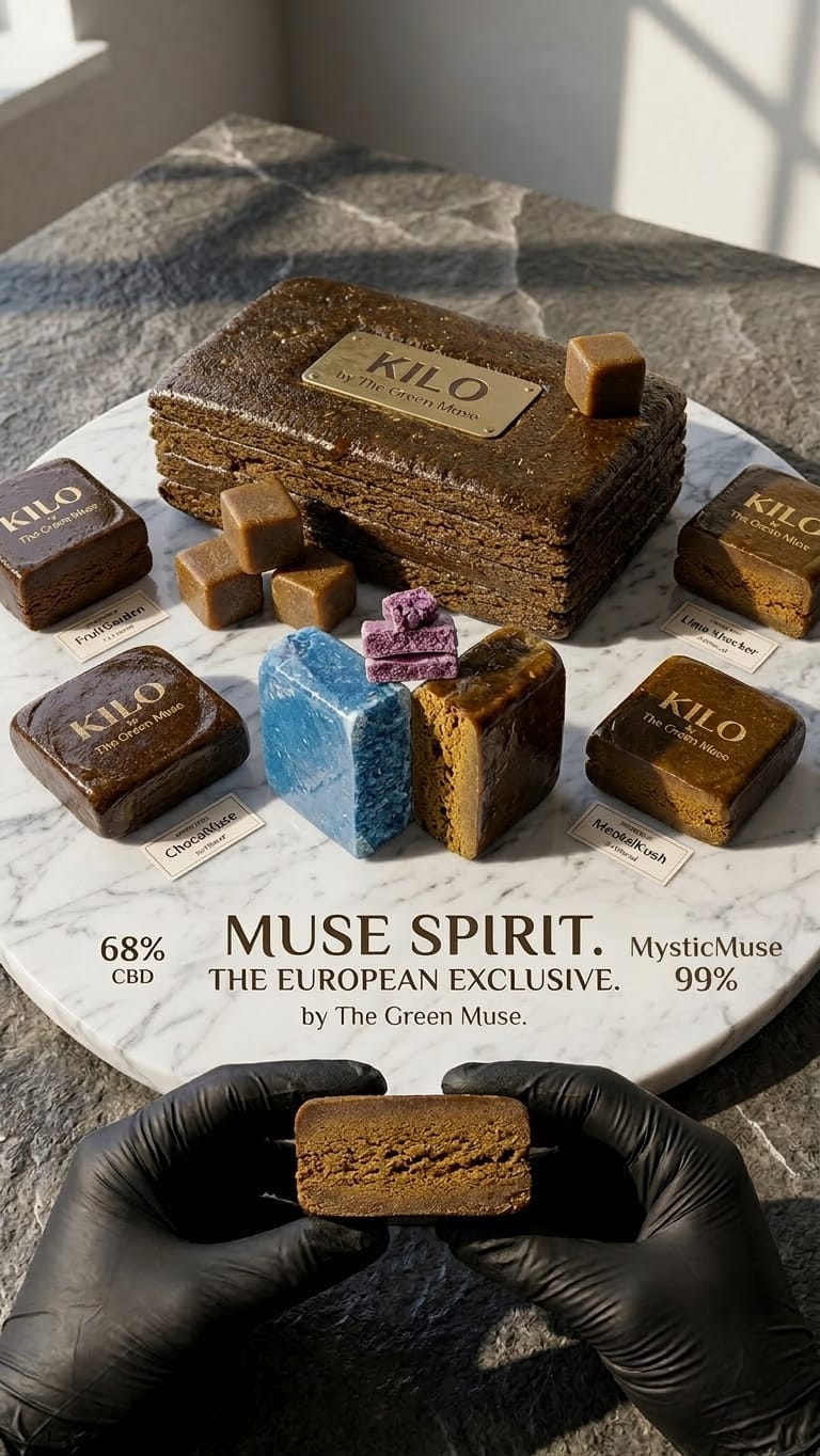 MuseSpirit 99% MysticMuse • 68% CBD | Hash de Alta Pureza