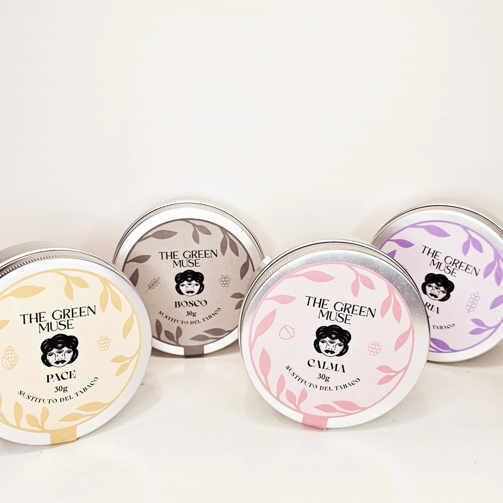 sustituto tabaco the green muse 30 gramos hojas y flores